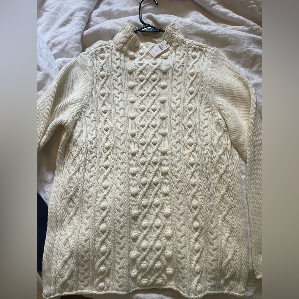 White Sweater from Talbots Medium NWT